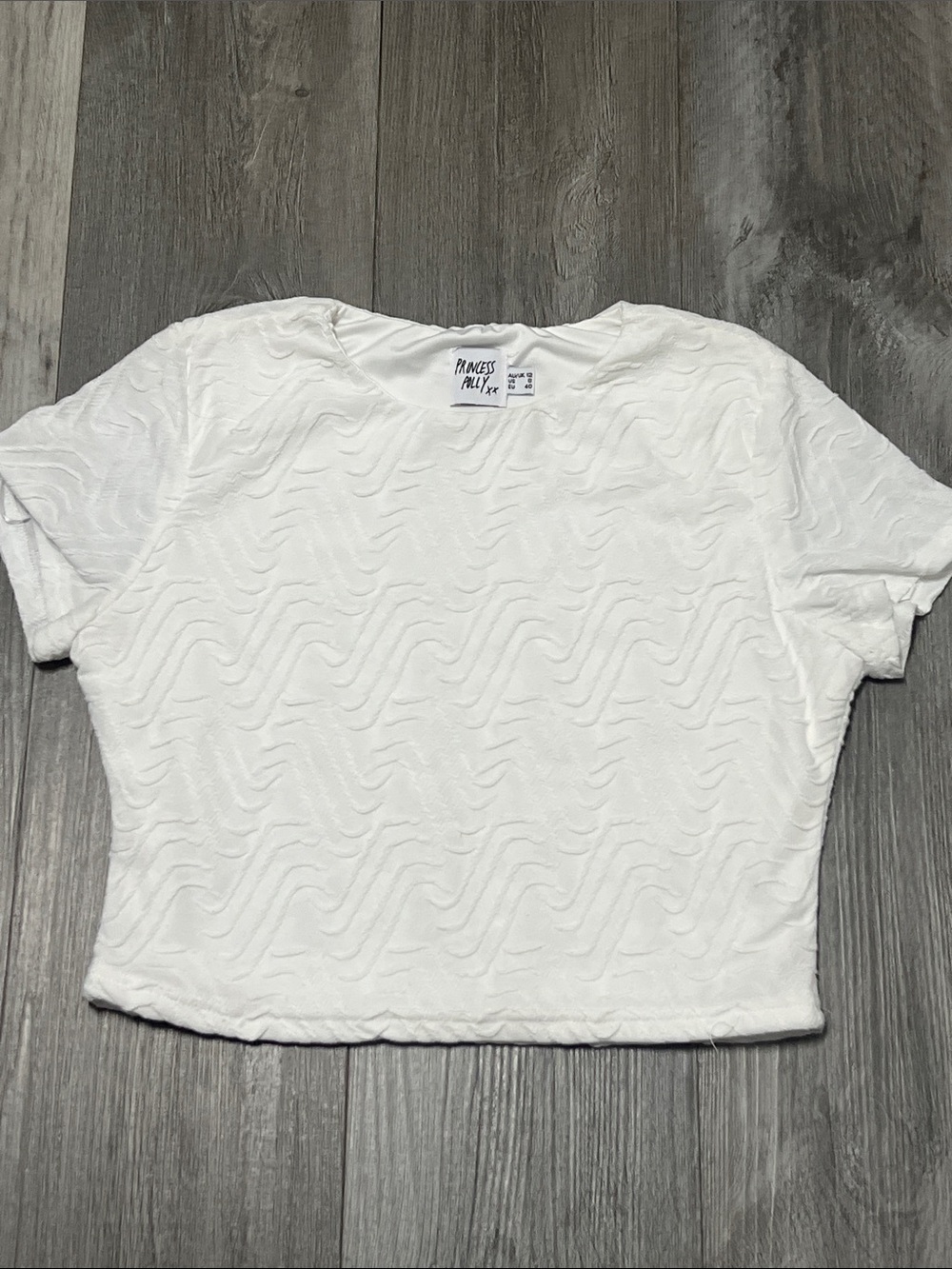 Princess Polly white top. / size 8